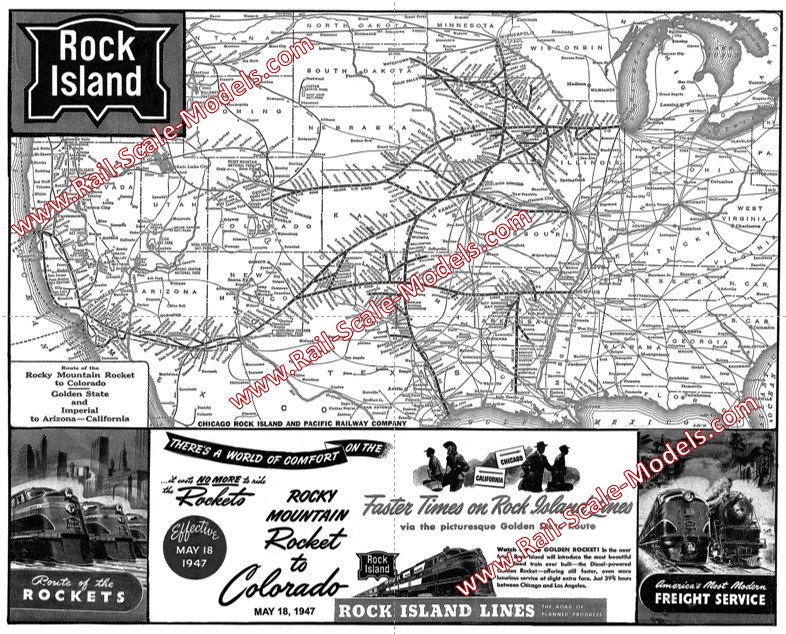 Rock Island Railroad ~ 1947